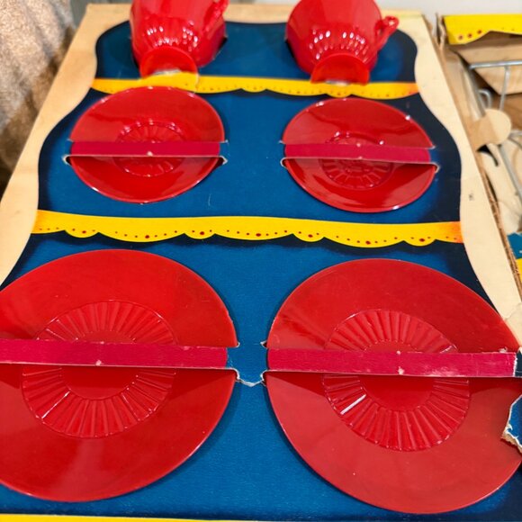 Vintage Kidd-E-Kitchen Amsco Doll E Toys Cardboard Box Toy Ajax Vel Brillo etc. - Picture 4 of 13